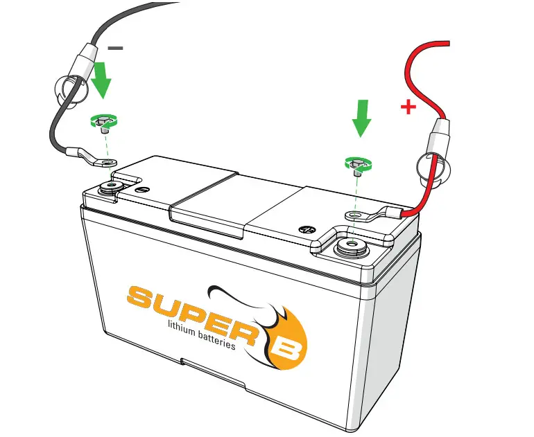 Super B 12V15Ah 12V Andrena Lithium Power battery - Figure 5