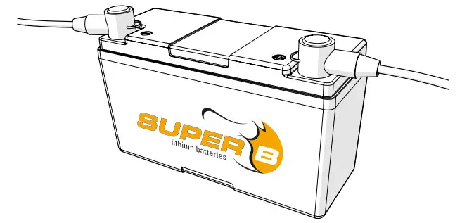 Super B 12V15Ah 12V Andrena Lithium Power battery - Figure 6