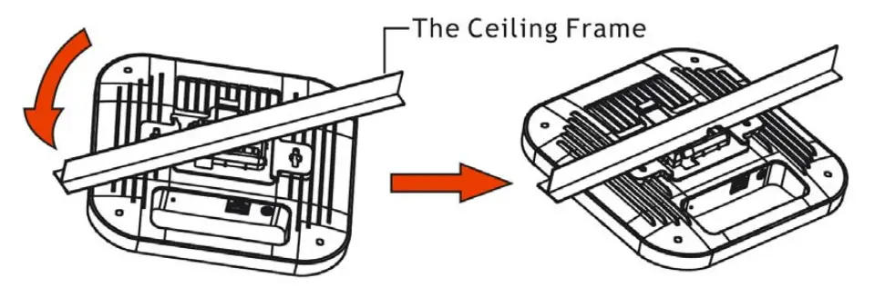 DrayTek VigorAP 1060C Wireless Access Point - Suspended Ceiling 1