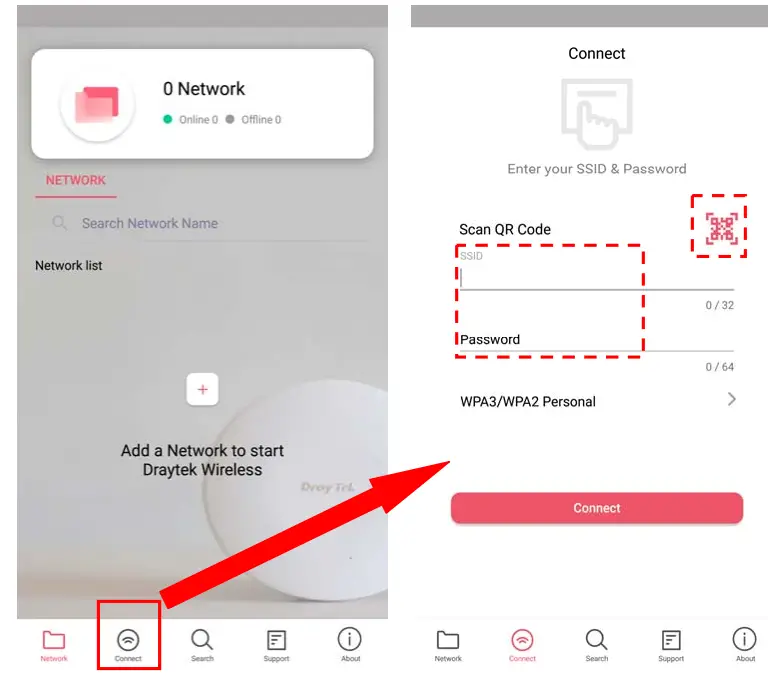 DrayTek VigorAP 1060C Wireless Access Point - app