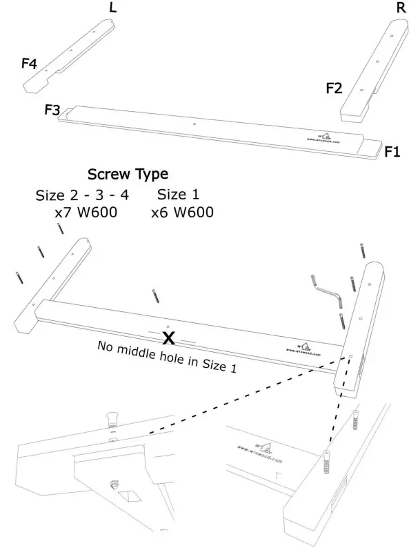 Front Frame Installation