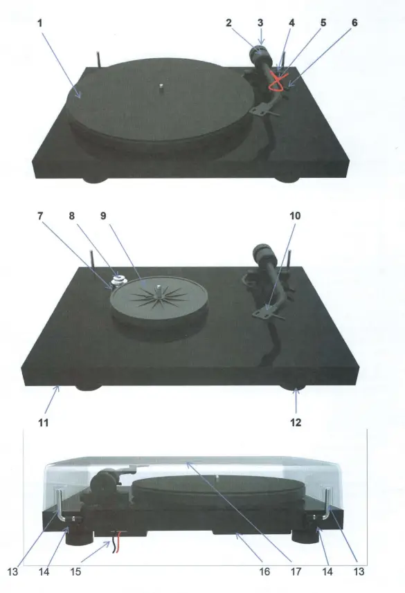 music hall MMF-Mark 1 Turntable - fig1