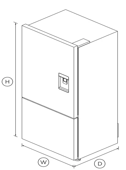 FISHER PAYKEL RF170BRPX6 N 32 Inch Freestanding Refrigerator Freezer 1