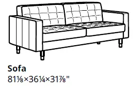 IKEA 093.183.20 MORABO Sofa-5