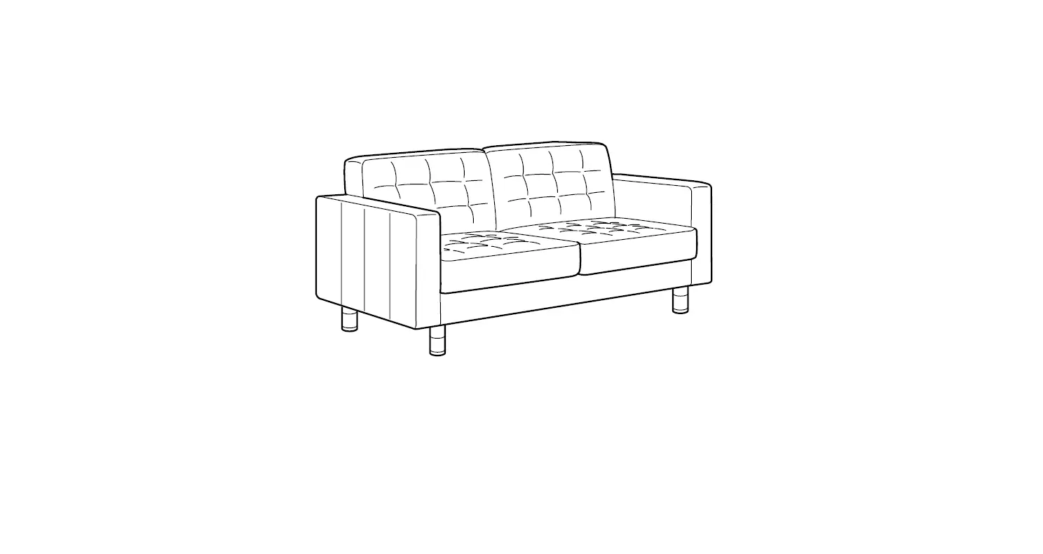 Ikea 093.183.20 Morabo Sofa Instruction Manual
