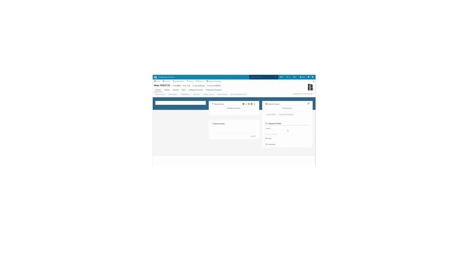 Dell Openmanage Enterprise Appliance Software User Guide