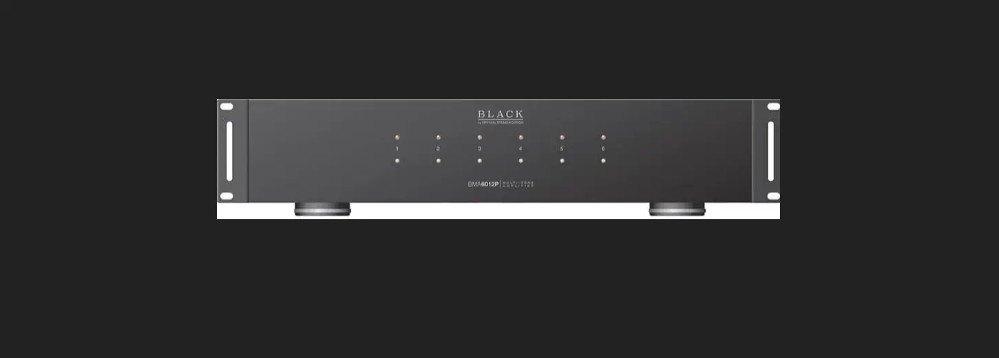 Osd Bma-6012p Multi-zone Amplifier Owner's Manual