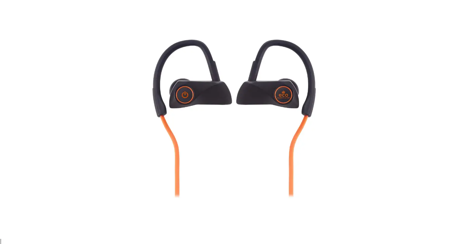 Ecosurvivor Ipx4-43682 Sweat Resistant Earbuds With Mic-user Guide