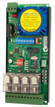 ELSEMA FMR1510812R 8 Channel 151MHz Receiver with Relay Outputs - fig1 4