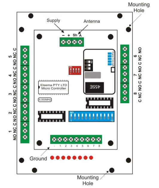ELSEMA FMR1510812R 8 Channel 151MHz Receiver with Relay Outputs - fig19