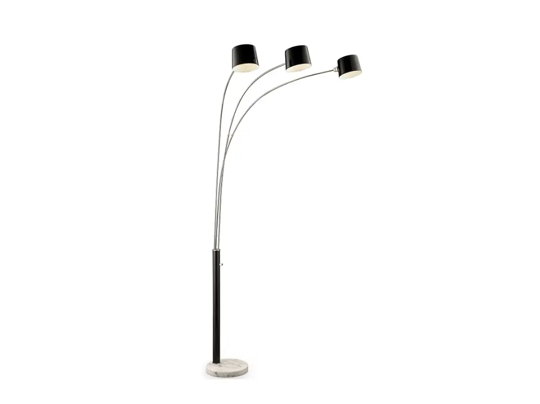 Nova Life K-9750bk 81 Inch Nova Black 3-arc Floor Lamp Instruction Manual