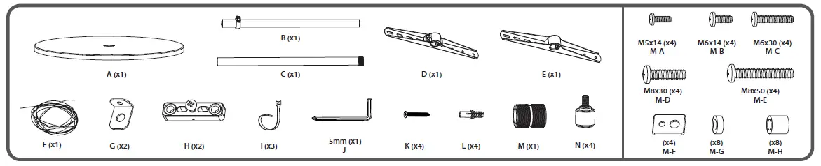 XTRARM-FS3010-TV-Stand-FIG-1