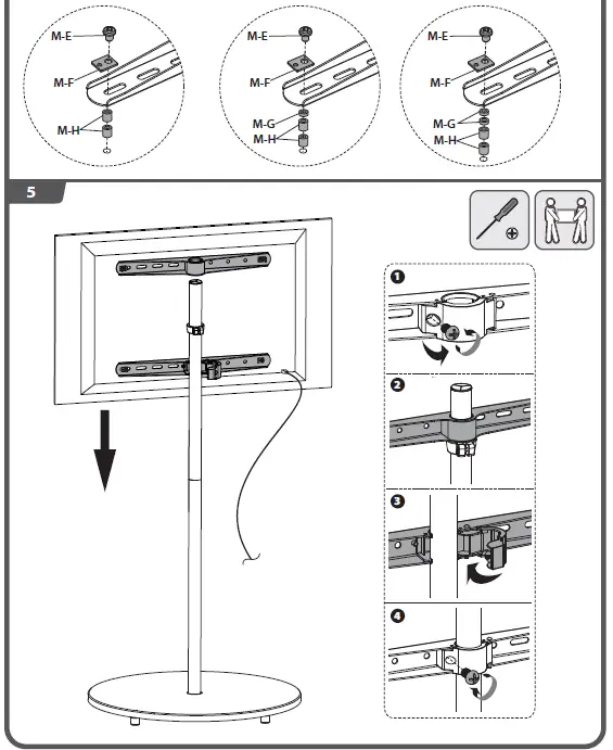 XTRARM-FS3010-TV-Stand-FIG-5