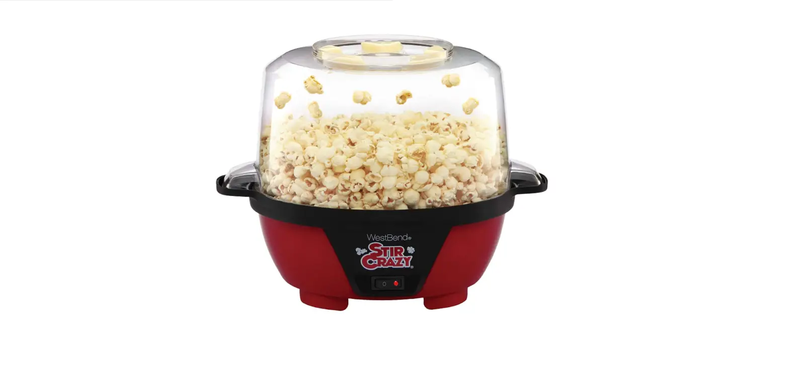 West Bend 82505 Stir Crazy Popcorn Machine Electric User Manual West Bend 82505 Stir Crazy Popcorn Machine Electric User Manual