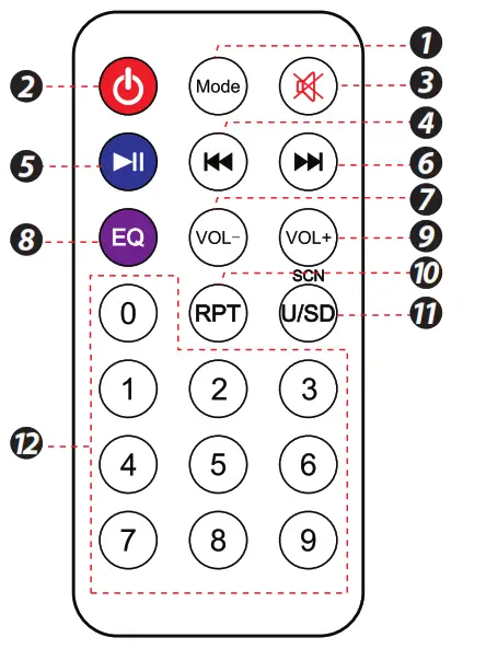 PYLE PPHP818B PA Speaker and Microphone System - Fig 1