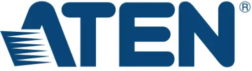 ATEN CV211 Laptop USB KVM Console Crash Cart Adapter-LOGO