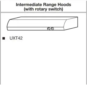 FIG 2 Intermediate Range Hoods