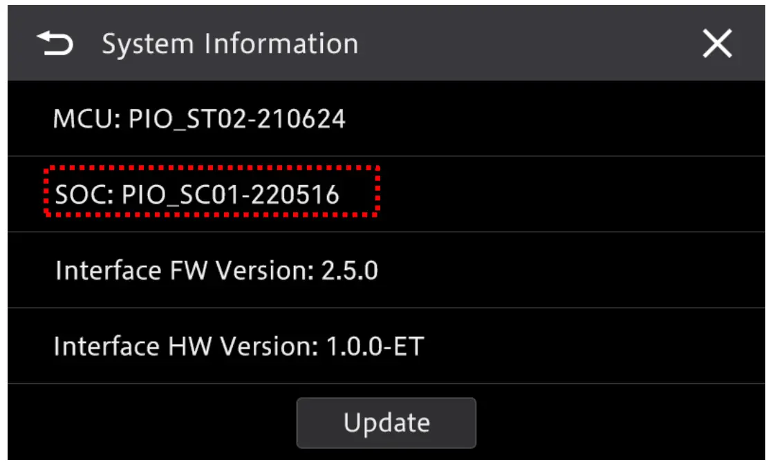 Pioneer DMH A4450BT 6.8 Inch Capacitive Touchscreen Multimedia Player - setting 16