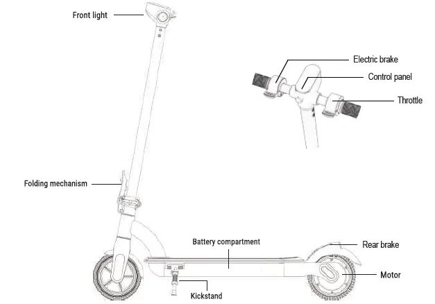 HIBOY-NEX-Electric-Scooter-FIG-2
