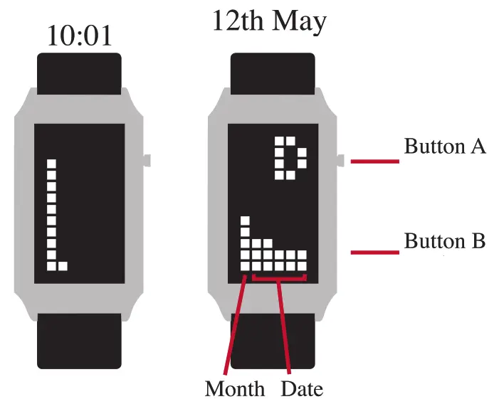 TOKYOFLASH JAPAN Pimp P2 LR LED Watch - Fig1
