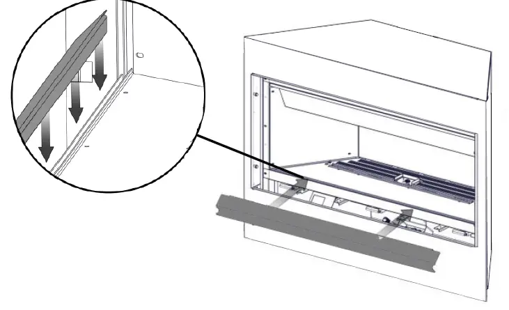 NAPOLEON BL56 Ascent Linear Series Gas Fireplace 16