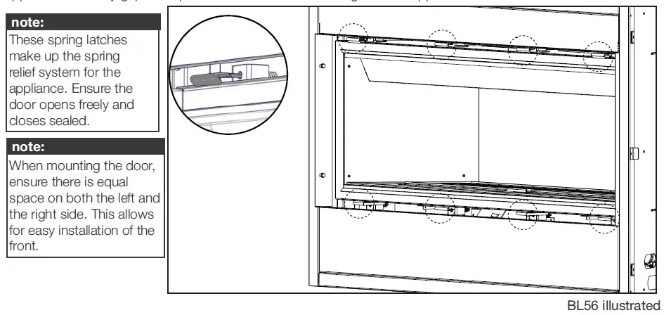 NAPOLEON BL56 Ascent Linear Series Gas Fireplace 17