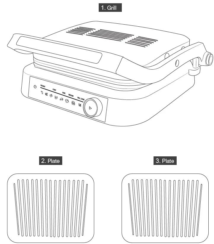 gorenje GCG2100S Compact Grill-2