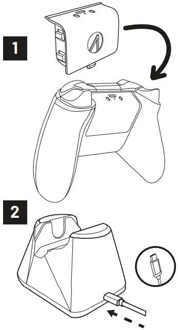 STEALTH UGS Series X S Charging Dock and Stand Set Up - Figure 1
