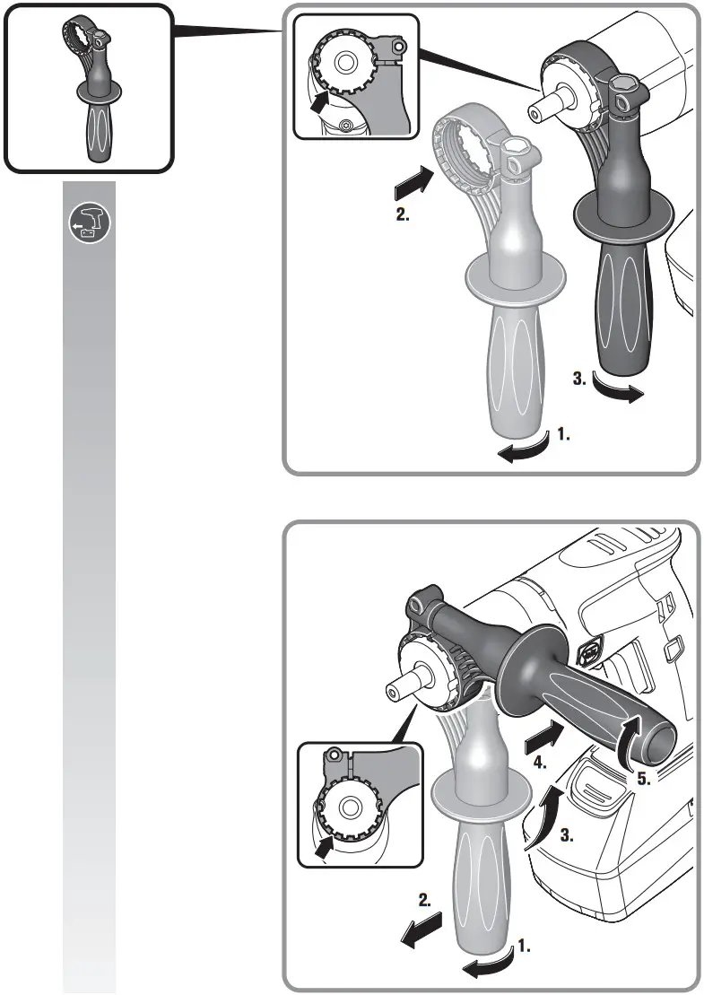 FEIN AGWP10 18V Cordless Tapper - Figure 3
