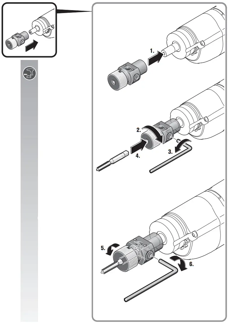 FEIN AGWP10 18V Cordless Tapper - Figure 4