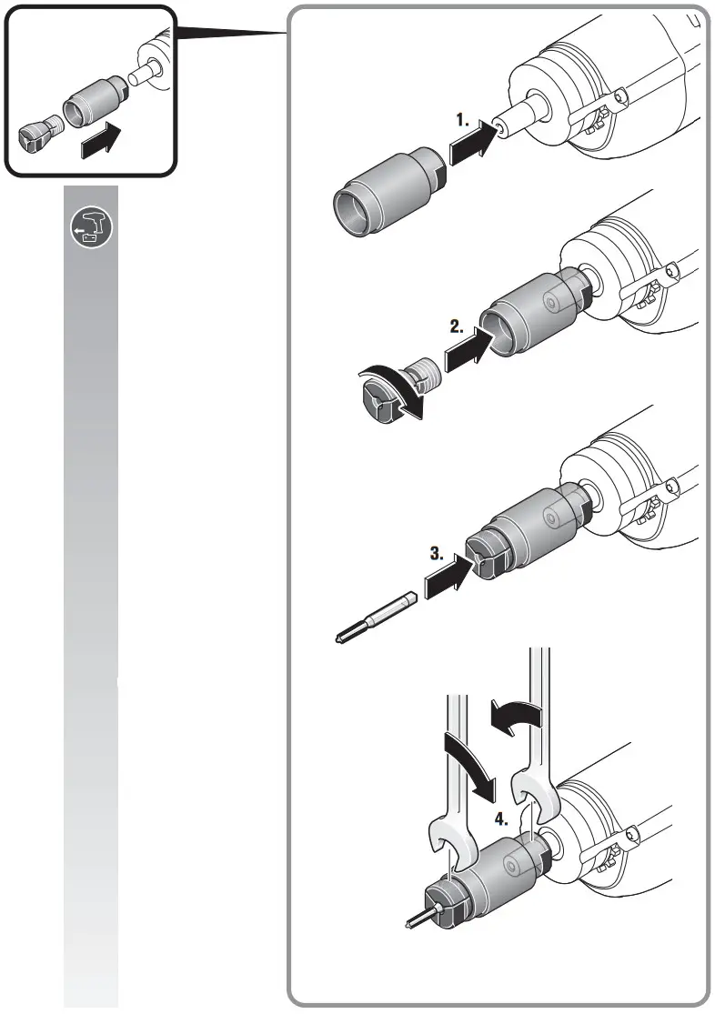 FEIN AGWP10 18V Cordless Tapper - Figure 5