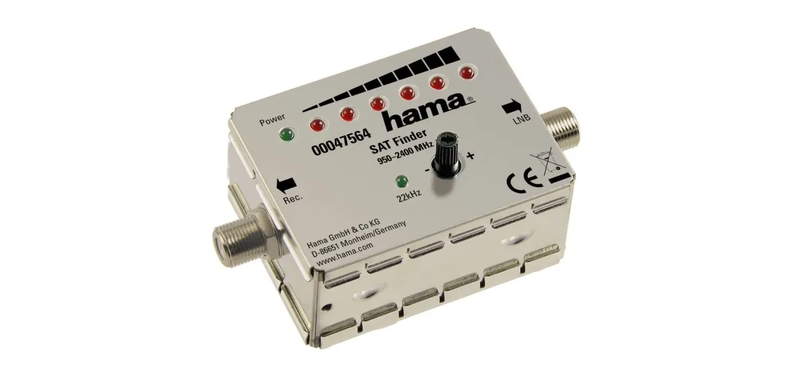Hama 00047564 Satellite Receiver Finder Instruction Manual