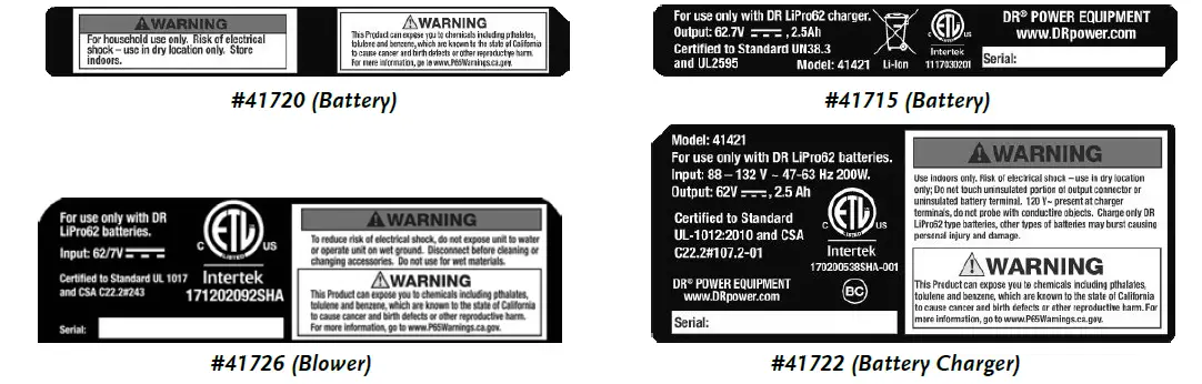 DR Power PRO-62V DR Battery Powered Yard Tools 62V Blower 2