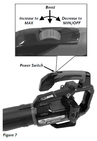 DR Power PRO-62V DR Battery Powered Yard Tools 62V Blower 8
