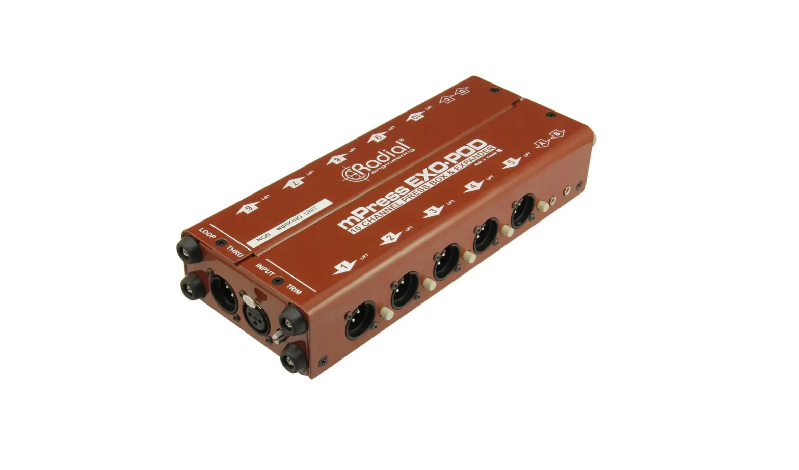 Radial Exo-pod Passive Audio Splitter User Guide Radial Exo-pod Passive Audio Splitter User Guide