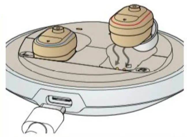 Onebridge CN430S In the Ear Hearing aid fig 13