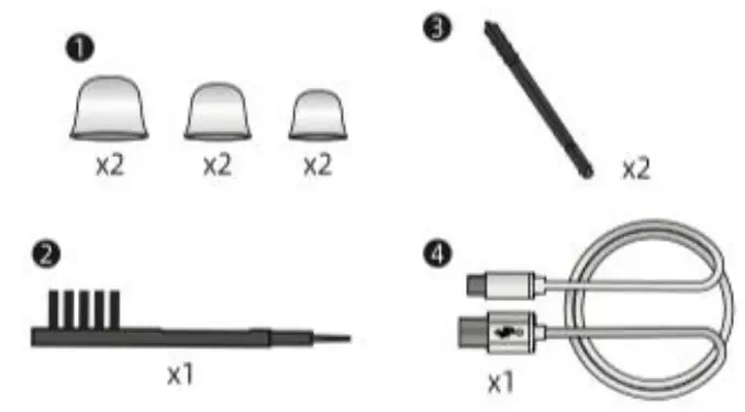 Onebridge CN430S In the Ear Hearing aid fig 2