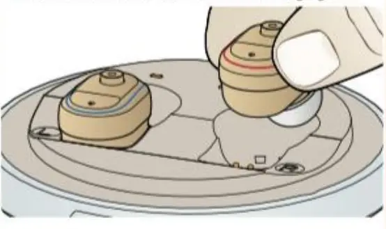 Onebridge CN430S In the Ear Hearing aid fig 8