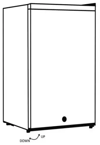 Whynter CUF 210SSa 21 Cu Ft Upright Freezer - FIGURE 3