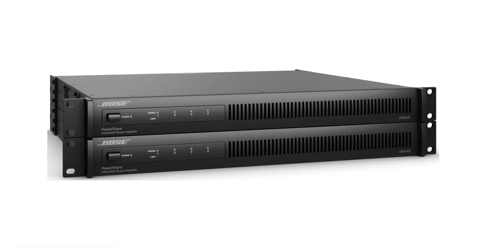 Bose Ps604d Powershare Adaptable Power Amplifiers Installation Guide