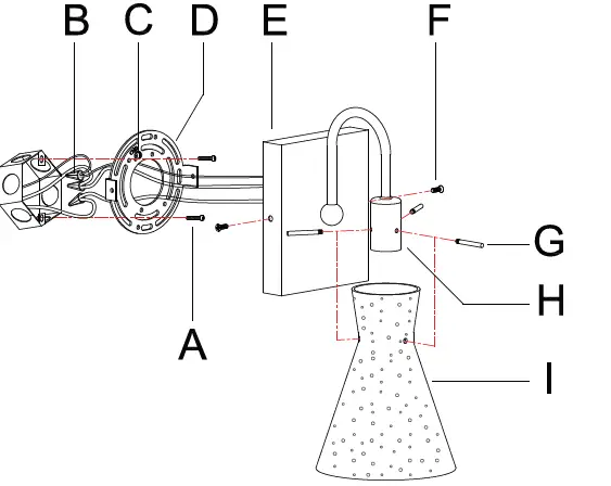 Uolfin-N6RAI-LWS230W1-Z8-1-Light-Polished-Gold-and-Bell-Glass-Wall-Sconce-02
