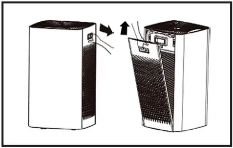 MEDIFY AIR MA 112 Air Purifier - down on the handles