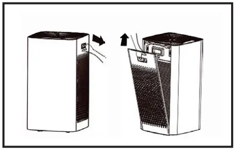 MEDIFY AIR MA 112 Air Purifier - handles