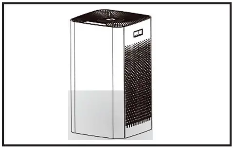 MEDIFY AIR MA 112 Air Purifier - machine in a dry location
