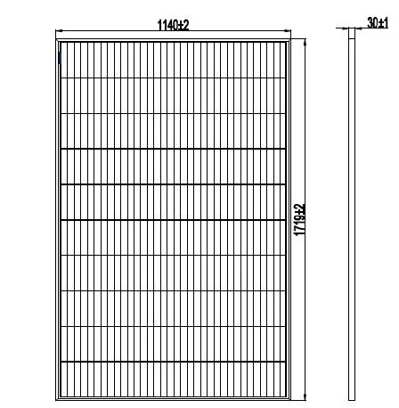 PERLIGHT PLM-415OM6B-60 Solar Panel-2