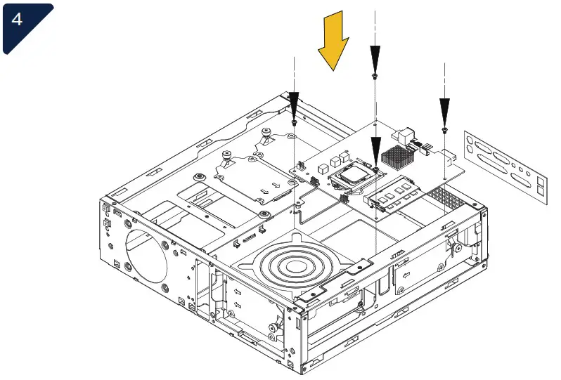 SILVERSTONE MILO 12 Slim and amp Compact Mini ITX Enclosure - Installation Guide 4