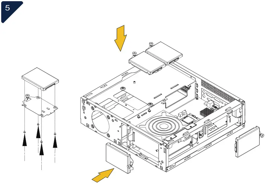 SILVERSTONE MILO 12 Slim and amp Compact Mini ITX Enclosure - Installation Guide 5