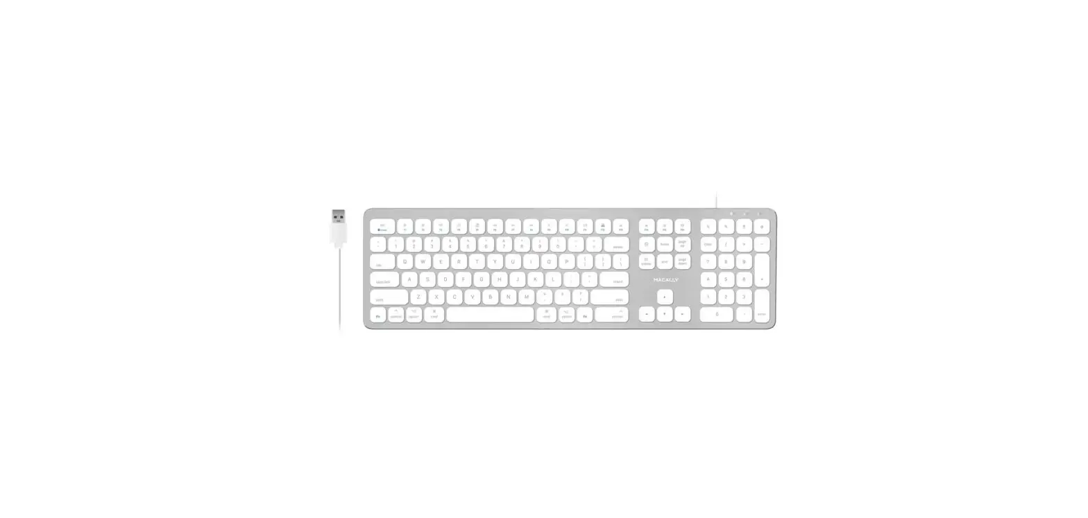Macally Wkeyhubmb Slim Usb Wired Keyboard With 2 Usb Ports For Mac User Guide Macally Wkeyhubmb Slim Usb Wired Keyboard With 2 Usb Ports For Mac User Guide