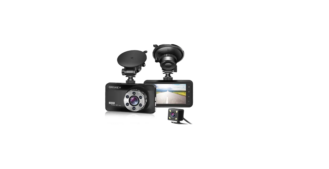 Orskey S800 Dash Cam 1080p Full Hd Front And Rear User Guide