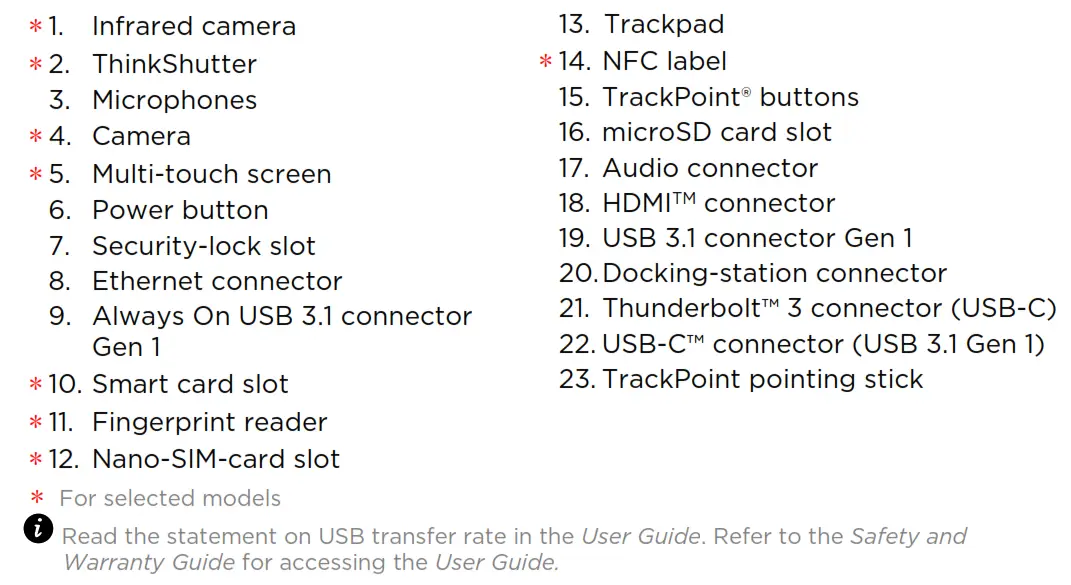 Lenovo ThinkPad T490 P43s - Overview 1